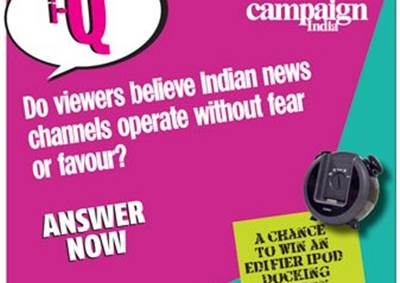Campaign India IQ: Do viewers believe Indian news channels operate without fear or favour?